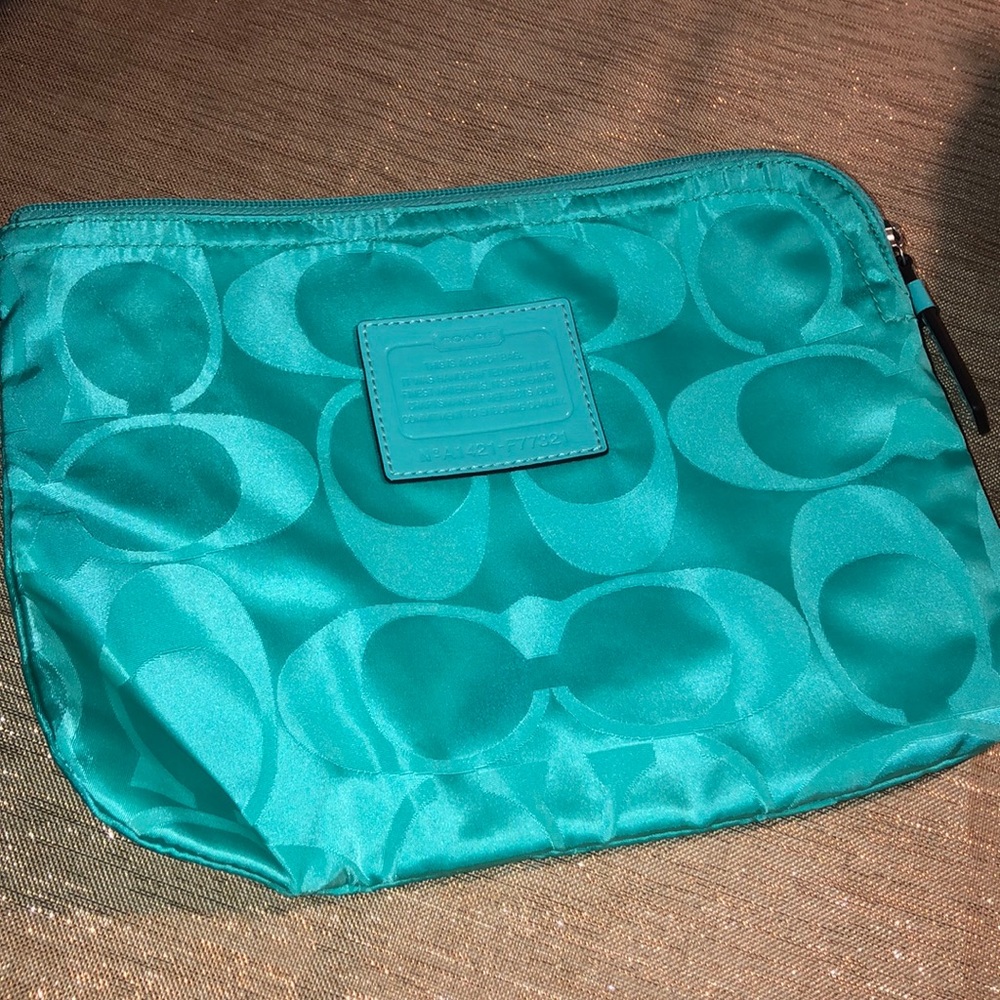 Coach cosmetic bag